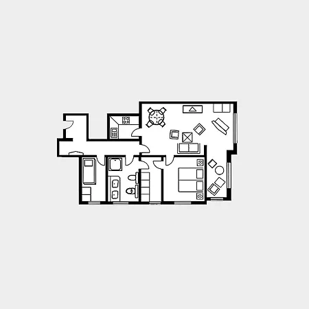 Strandvillen - Mit Meerblick Und 2 Schlafzimmern Sv-556 Apartamento